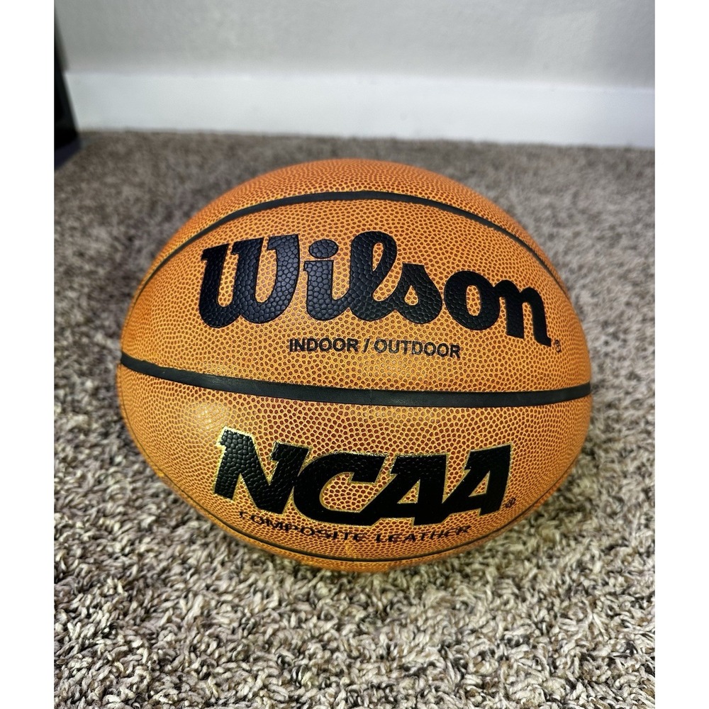 Wilson NCAA Encore Basketball Composite Leather Indoor Outdoor Size 7 Used